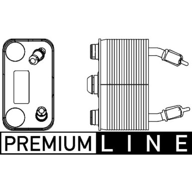 Mahle | Ölkühler, Automatikgetriebe | CLC 166 000P