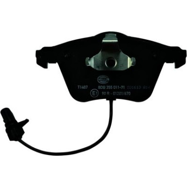 8DB 355 011-711 Bremsbelagsatz, Scheibenbremse