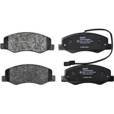 Delphi Bremsbelagsatz, Scheibenbremse LP2192