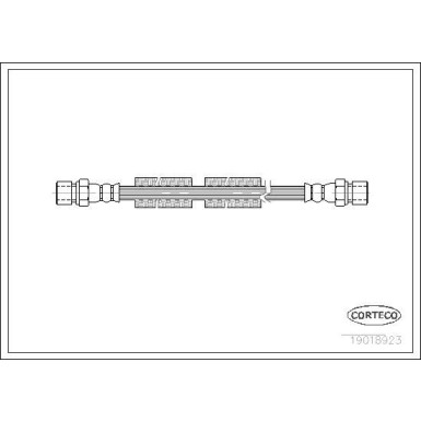 Corteco | Bremsschlauch | 19018923