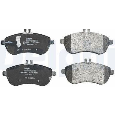 LP2028 Bremsbelagsatz, Scheibenbremse