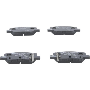 Bremsbelagsatz, Scheibenbremse ATE Ceramic 13.0470-5654.2