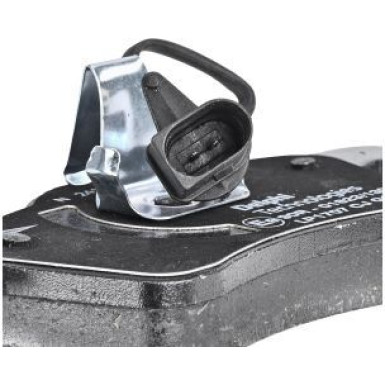 Delphi Bremsbelagsatz, Scheibenbremse LP1707 Delphi Bremsbelagsatz, Scheibenbremse LP1707