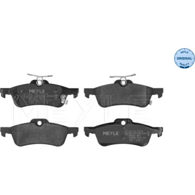 025 245 7415/W Bremsbelagsatz, Scheibenbremse MEYLE-ORIGINAL: True to OE.