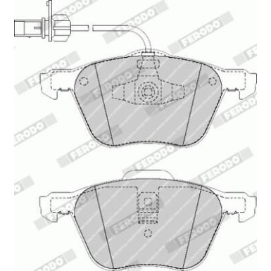 FVR1497 Bremsbelagsatz, Scheibenbremse PREMIER ECO FRICTION