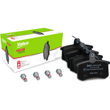 Valeo | Bremsbelagsatz, Scheibenbremse | 302340A Valeo | Bremsbelagsatz, Scheibenbremse | 302340A