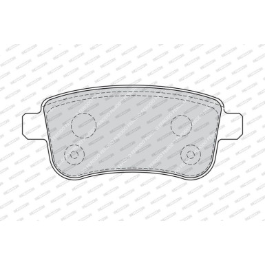 Ferodo Bremsbelagsatz, Scheibenbremse PREMIER FDB4182