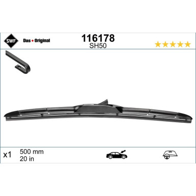 116178 Wischblatt DAS ORIGINAL HBLADE