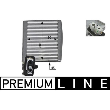 AE 119 000P Verdampfer, Klimaanlage BEHR *** PREMIUM LINE ***