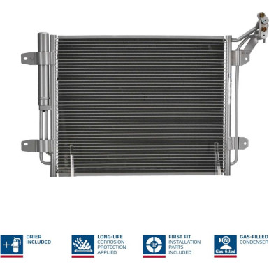 940138 Kondensator, Klimaanlage ** FIRST FIT **