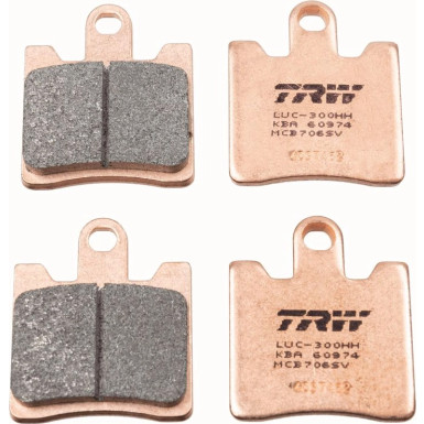 TRW | Bremsbelagsatz, Scheibenbremse | MCB706SV