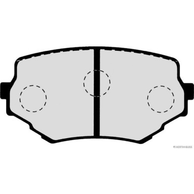 J3608017 Bremsbelagsatz, Scheibenbremse