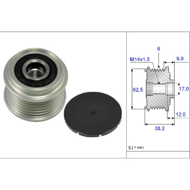 535 0219 10 Generatorfreilauf
