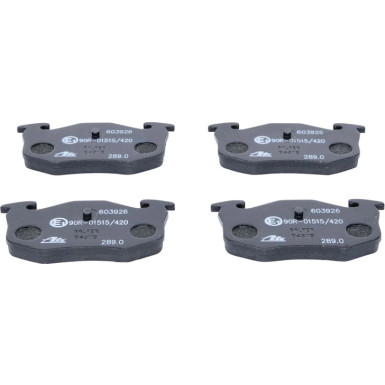 13.0460-3926.2 Bremsbelagsatz, Scheibenbremse