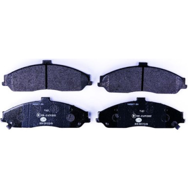 Hella Pagid | Bremsbelagsatz, Scheibenbremse | 8DB 355 012-561