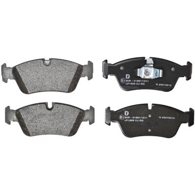 Delphi | Bremsbelagsatz, Scheibenbremse | LP1925 Delphi | Bremsbelagsatz, Scheibenbremse | LP1925