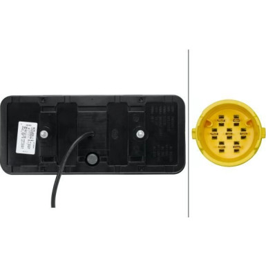 Hella | Heckleuchte | 2VP 345 900-011