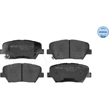 Meyle | Bremsbelagsatz, Scheibenbremse | 025 257 5717