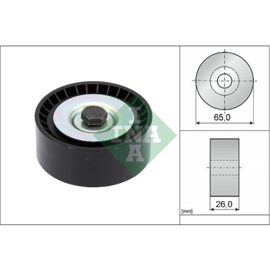 532 0916 10 Umlenk-/Führungsrolle, Keilrippenriemen 532 0916 10 Umlenk-/Führungsrolle, Keilrippenriemen