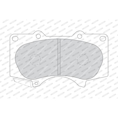 FDB1698 Bremsbelagsatz, Scheibenbremse PREMIER ECO FRICTION