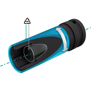 903SLG-17 Kraft-Stecknuss