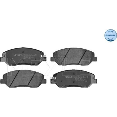 Meyle Bremsbelagsatz, Scheibenbremse MEYLE-ORIGINAL: True to OE 025 243 5117/W