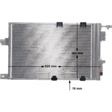 AC 339 000S Kondensator, Klimaanlage BEHR AC 339 000S Kondensator, Klimaanlage BEHR