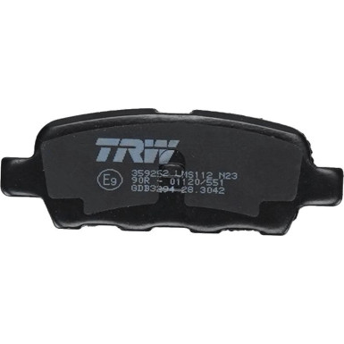 TRW Bremsbelagsatz, Scheibenbremse COTEC GDB3294