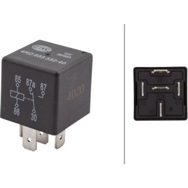 4RD 933 332-401 Relais, Arbeitsstrom