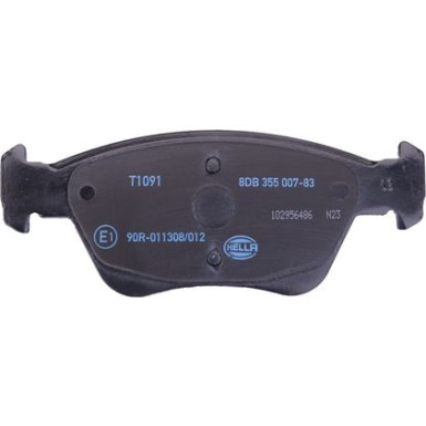 8DB 355 007-831 Bremsbelagsatz, Scheibenbremse