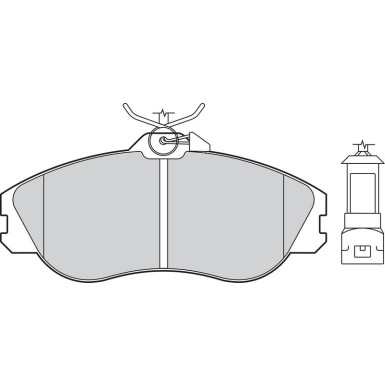 302011 Bremsbelagsatz, Scheibenbremse ESSENTIAL