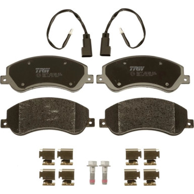 GDB1724 Bremsbelagsatz, Scheibenbremse COTEC