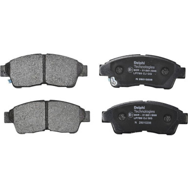 LP789 Bremsbelagsatz, Scheibenbremse