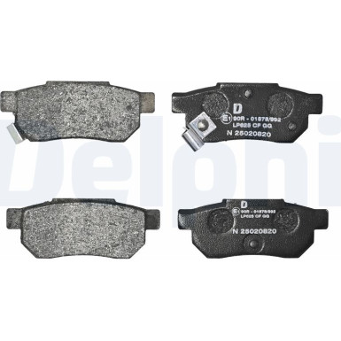 Delphi | Bremsbelagsatz, Scheibenbremse | LP625 Delphi | Bremsbelagsatz, Scheibenbremse | LP625