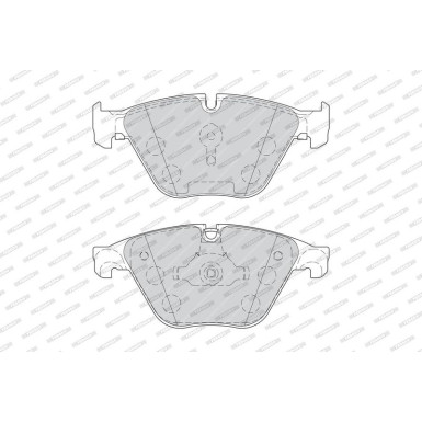 Ferodo | Bremsbelagsatz, Scheibenbremse | FDB4382