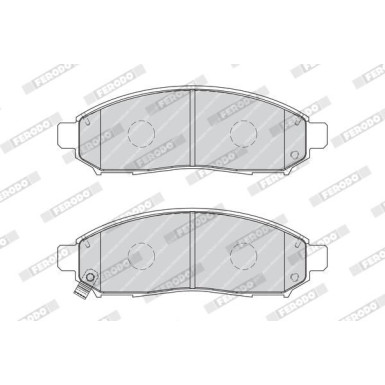 Ferodo | Bremsbelagsatz, Scheibenbremse | FDB1997 Ferodo | Bremsbelagsatz, Scheibenbremse | FDB1997