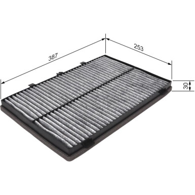 BOSCH 1 987 432 482 Innenraumfilter