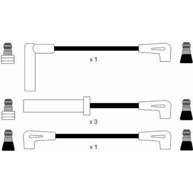 8283 Zündleitungssatz