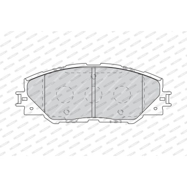 FDB4136 Bremsbelagsatz, Scheibenbremse PREMIER ECO FRICTION
