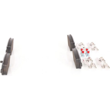 BOSCH | Bremsbelagsatz, Scheibenbremse | 0 986 494 160