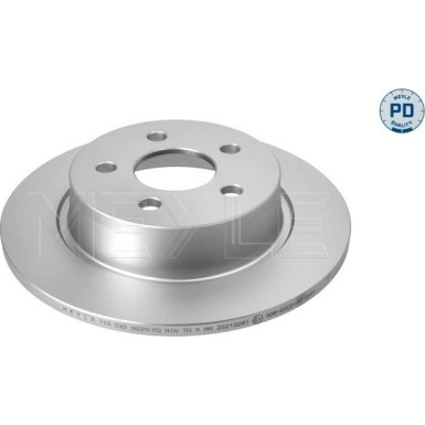 Meyle Bremsscheibe MEYLE-PD: Advanced performance and design 715 523 0039/PD