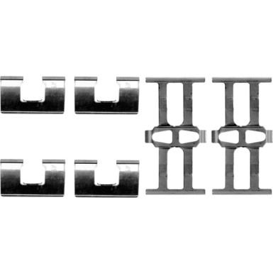 BOSCH | Zubehörsatz, Scheibenbremsbelag | 1 987 474 610