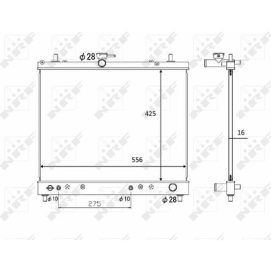 58446 Kühler, Motorkühlung