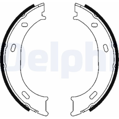 LS1905 Bremsbackensatz