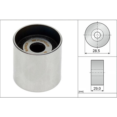 532 0161 10 Umlenk-/Führungsrolle, Zahnriemen