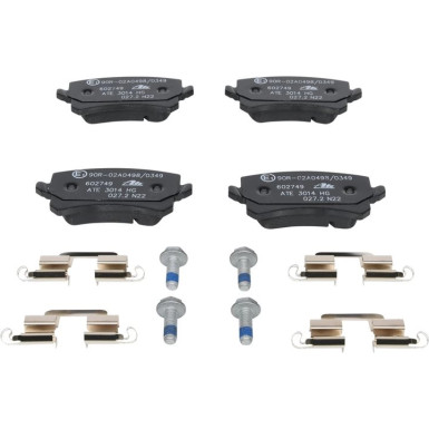 Bremsensatz, Scheibenbremse