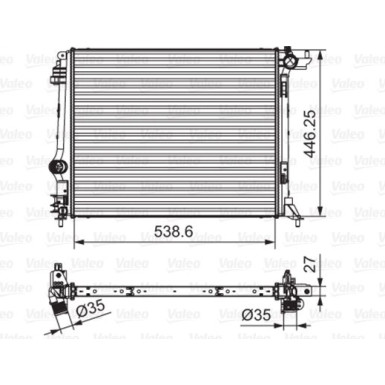 701662 Kühler, Motorkühlung