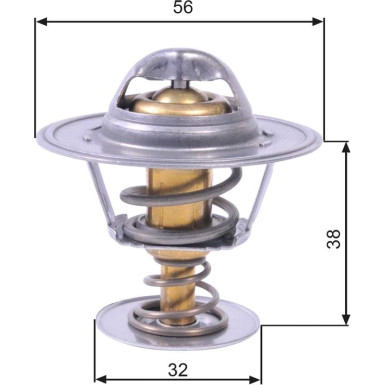 TH13182G1 Thermostat, Kühlmittel