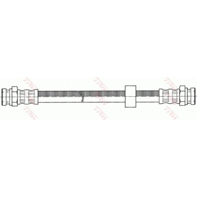 TRW | Bremsschlauch | PHA162