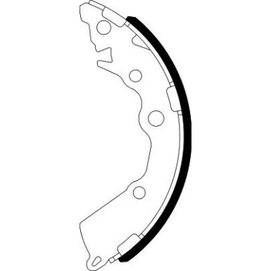 Hella | Bremsbackensatz | 8DB 355 022-321
